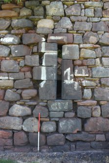 Photographic survey, A detail shot of the window on SW elevation, Craiglockhart Castle