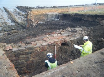 Archaeological excavation, Working Shot, Joppa Salt Pan Works