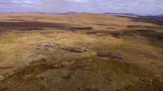 Oblique aerial view