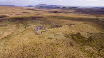 Oblique aerial view