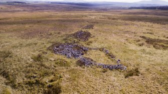 Oblique aerial view