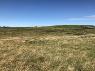 View of cairn, Penshiel Hill