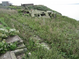 Archaeological survey phase 1, Anchor point 4 - S, Inchkeith Island, Firth of Forth
