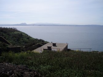 Archaeological survey phase 1, General view, Inchkeith Island, Firth of Forth