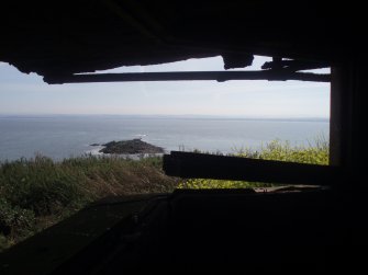 Archaeological survey phase 1, General view, Inchkeith Island, Firth of Forth