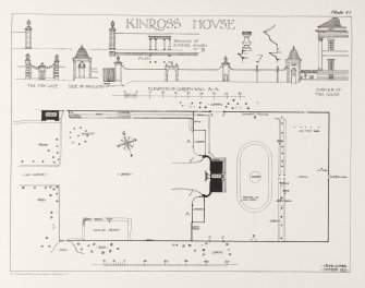 Kinross House Garden - Plan