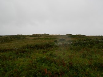 Digital photograph of rock art panel context, Scotland's Rock Art Project, Clachan Ard, Bute, Argyll and Bute