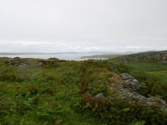 Digital photograph of rock art panel context, Scotland's Rock Art Project, Clachan Ard, Bute, Argyll and Bute