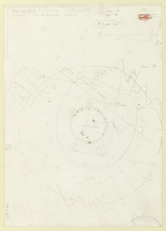 Plane table survey: Cairn, Harehope