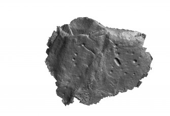 Snapshot of 3D model, from Scotland's Rock Art Project, Muclich Hill 1, Bute, Argyll and Bute