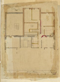 Additions, West Park Hall, 319 Perth Road, Dundee.
First Floor Plan.