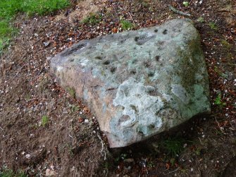 Digital photograph of panel, Scotland's Rock Art Project, Migvie, Aberdeenshire