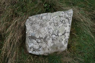 Digital photograph of perpendicular to carved surface(s), from Scotland's Rock Art Project, Rosehall, Aberdeenshire