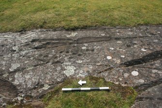 Digital photograph of panel, from Scotland's Rock Art Project, Cairnbaan 1, Kilmartin, Argyll and Bute