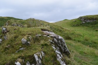 Digital photograph of panel to east, Scotland's Rock Art Project, Carnassarie Farm 3, Kilmartin, Argyll and Bute