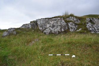 Digital photograph of panel to north, Scotland's Rock Art Project, Carnassarie Farm 3, Kilmartin, Argyll and Bute