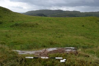 Digital photograph of panel to south, Scotland's Rock Art Project, Carnassarie Farm 3, Kilmartin, Argyll and Bute