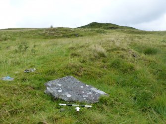 Digital photograph of panel to north, from Scotland's Rock Art project, Carnassarie Farm, 6, Argyll And Bute