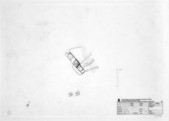 Badenscallie township; survey plan of building