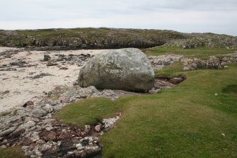 Digital photograph of rock art panel context, Scotland's Rock Art Project, Balephetrish, Tiree, Argyll and Bute