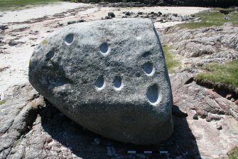 Digital photograph of panel, from Scotland's Rock Art Project, Balephetrish, Tiree, Argyll and Bute