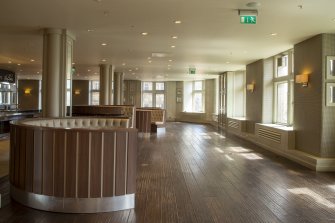Second floor. Princes Street restaurant. General view from west. 