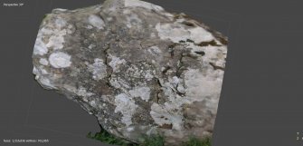 Snapshot of 3D model, Scotland's Rock Art Project, Cairnholy 2, Dumfries and Galloway