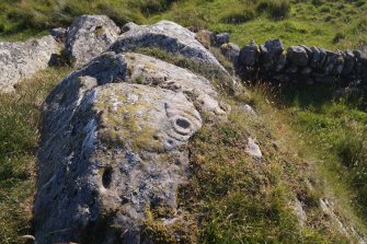 Digital photograph of panel, from Scotland’s Rock Art Project, Cairnholy 4, Dumfries and Galloway