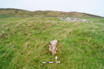 Digital photograph of panel to north, from Scotland’s Rock Art Project, Cairnholy 8, Dumfries and Galloway