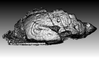 Snapshot of 3D model, from Scotland’s Rock Art Project, Drumtroddan 4, Dumfries and Galloway