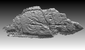 Snapshot of 3D model, from Scotland’s Rock Art Project, Drumtroddan 4, Dumfries and Galloway