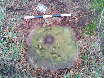 Digital photograph of panel to south-east, Scotland's Rock Art Project, Tormain Hill 3, Edinburgh