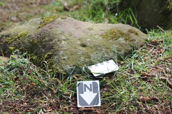 Digital photograph of panel to south, Scotland's Rock Art Project, Tormain Hill 6, Edinburgh