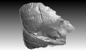 Snapshot of 3D model, Scotland's Rock Art Project, Auchnacraig 4, West Dunbartonshire