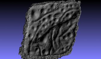 Snapshot of 3D model, Scotland's Rock Art Project, Ardoch, Highland