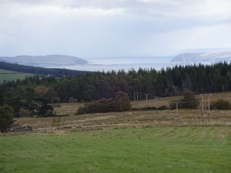 Digital photograph of panel to east, from Scotland's Rock Art Project, Ardoch, Highland