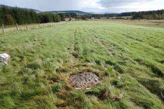 Digital photograph of panel to east, Scotland's Rock Art Project, Ardoch, Highland