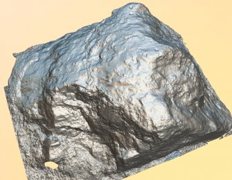 Snapshot of 3D model, from Scotland's Rock Art Project, Balnafoich 2, Highland