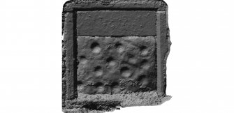 Snapshot of 3D model, Scotland's Rock Art Project, Balnuarin of Clava Garden Wall, Highland