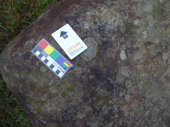 Digital photograph of close ups of motifs, from Scotland's Rock Art Project, Fodderty 3, Highland