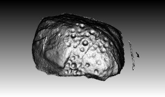 Snapshot of 3D model, Scotland's Rock Art Project, Kinerras, Highland