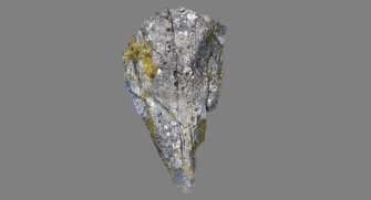 Snapshot of 3D model, from Scotland's Rock Art Project, North Ballachulish, Highland