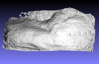 Snapshot of 3D model, from Scotland's Rock Art Project, Strath Sgitheach Allt Na Criche 6, Highland