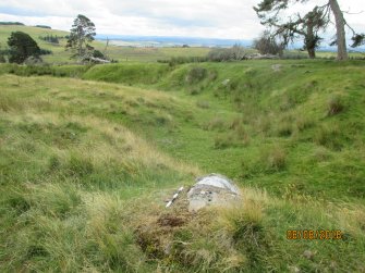 Digital photograph of panorama, Scotland's Rock Art Project, Strath Sgitheach Allt na Criche 6, Highland