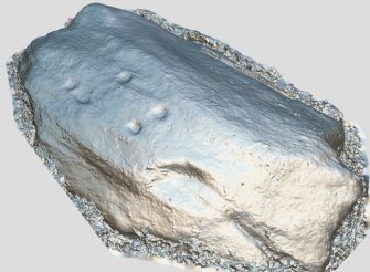 Snapshot of 3D model, Scotland's Rock Art Project, Strath Sgitheach Balnacrae West Lower, Highland