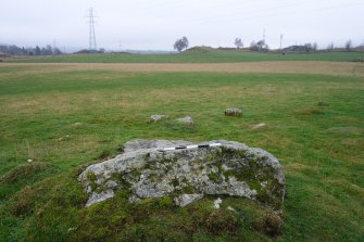 Digital photograph of panel to south, from Scotland's Rock Art Project, Tordarroch 1, Highland