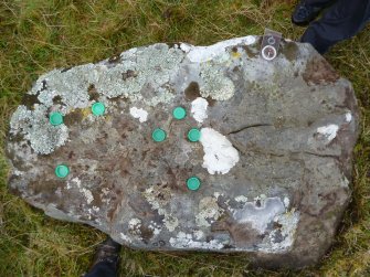 Digital photograph of rock art panel context, Scotland's Rock Art Project, Urchany 3, Highland