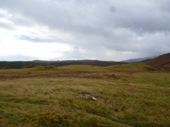 Digital photograph of rock art panel context, Scotland's Rock Art Project, Urchany 3, Highland