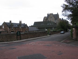 Historic building survey, General shot of hotel, Marine Hotel, 18 Cromwell Road, North Berwick, East Lothian