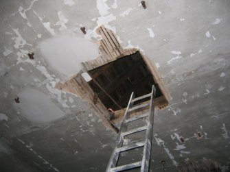 Historic building survey, Building C - loft access, Marine Hotel, 18 Cromwell Road, North Berwick, East Lothian